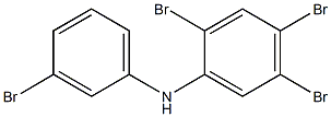 2,4,5-Tribromophenyl 3-bromophenylamine Struktur