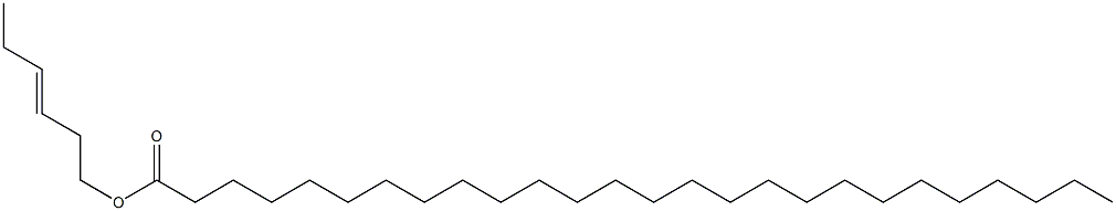 Cerotic acid 3-hexenyl ester Struktur