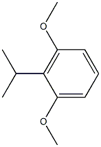 1,3-Dimethoxy-2-isopropylbenzene Struktur