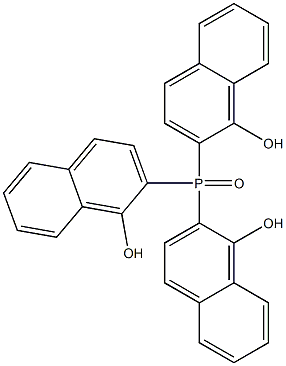 Tris(1-hydroxy-2-naphtyl)phosphine oxide Struktur