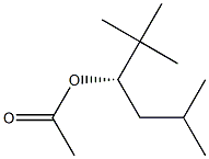 [S,(-)]-2,2,5-Trimethyl-3-hexanol acetate Struktur