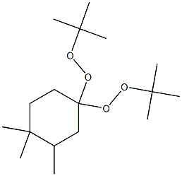 3,4,4-Trimethyl-1,1-bis(tert-butylperoxy)cyclohexane Struktur