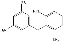 5-[(2,6-Diaminophenyl)methyl]-1,3-benzenediamine Struktur