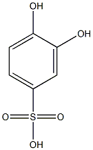 3,4-Dihydroxybenzenesulfonic acid Struktur