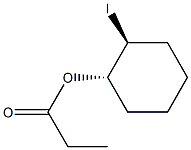 (1S,2S)-2-Iodocyclohexanol propionate Struktur