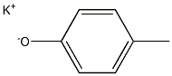 Potassium p-methylphenolate Struktur