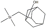 2-(Trimethylsilylmethyl)adamantan-2-ol Struktur