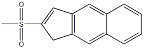 2-(Methylsulfonyl)-1H-benz[f]indene Struktur