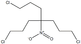 4-Nitro-4-[3-chloropropyl]-1,7-dichloroheptane Struktur