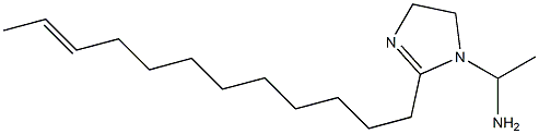 1-(1-Aminoethyl)-2-(10-dodecenyl)-2-imidazoline Struktur