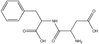 3-Amino-3-[N-(1-carboxy-2-phenylethyl)carbamoyl]propionic acid Struktur