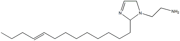 1-(2-Aminoethyl)-2-(9-tridecenyl)-3-imidazoline Struktur