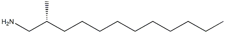 [R,(+)]-2-Methyldodecylamine Struktur