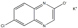 Potassium 6-chloroquinoxaline-2-olate Struktur