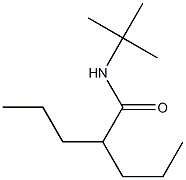 N-tert-Butyl-2-propylvaleramide Struktur