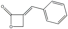 3-[(E)-Phenylmethylene]oxetan-2-one Struktur