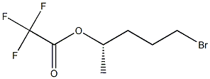 (-)-Trifluoroacetic acid (S)-5-bromopentane-2-yl ester Struktur