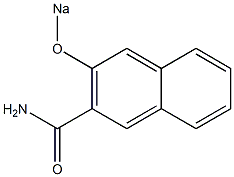 3-Sodiooxy-2-naphthalenecarboxamide Struktur