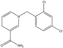 1-(2,4-Dichlorobenzyl)-1,4-dihydronicotinamide Struktur