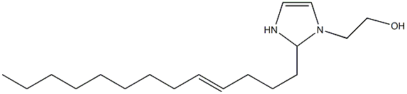 2-(4-Tridecenyl)-4-imidazoline-1-ethanol Struktur