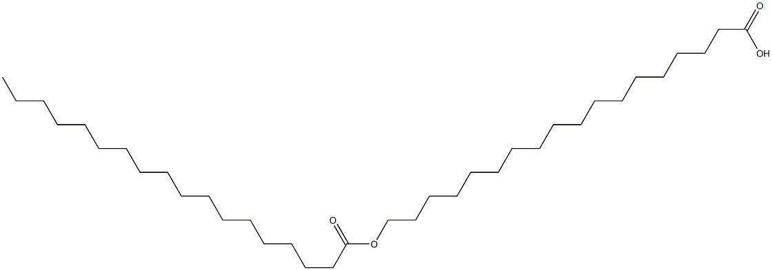 18-Octadecanoyloxyoctadecanoic acid Struktur