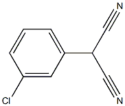 (3-Chlorophenyl)malononitrile Struktur