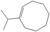 1-Isopropyl-1-cyclooctene Struktur