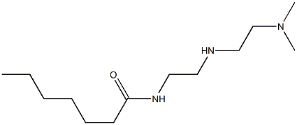 N-[2-[2-(Dimethylamino)ethylamino]ethyl]heptanamide Struktur