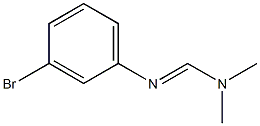 N,N-Dimethyl-N'-(3-bromophenyl)formamidine Struktur