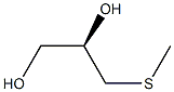 [R,(-)]-3-(Methylthio)-1,2-propanediol Struktur