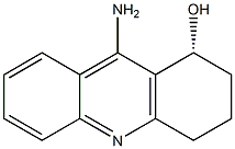 (1R)-9-Amino-1,2,3,4-tetrahydroacridin-1-ol Struktur