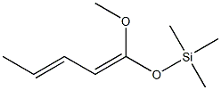 1-Propenylketene methyl(trimethylsilyl)acetal Struktur