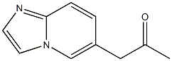 1-(Imidazo[1,2-a]pyridine-6-yl)propane-2-one Struktur