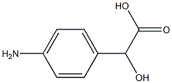 (+)-p-Amino-L-mandelic acid Struktur