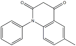 1-(Phenyl)-6-methylquinoline-2,4(1H,3H)-dione Struktur