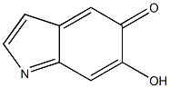 6-Hydroxy-5H-indol-5-one Struktur