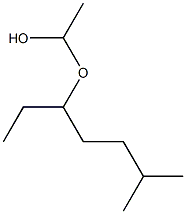 Acetaldehyde isoamylpropyl acetal Struktur