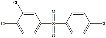 3,4-Dichlorophenyl 4-chlorophenyl sulfone Struktur