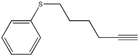 6-(Phenylthio)-1-hexyne Struktur