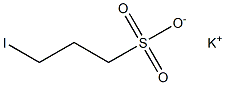 3-Iodo-1-propanesulfonic acid potassium salt Struktur