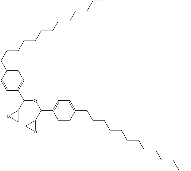 4-Tridecylphenylglycidyl ether Struktur