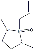 2-Allyl-2-oxo-1,3-dimethyl-1,3-diaza-2-phosphacyclopentane Struktur