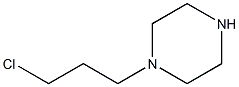 1-(3-Chloropropyl)piperazine Struktur