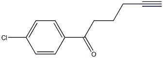 1-(4-Chlorophenyl)-5-hexyn-1-one Struktur