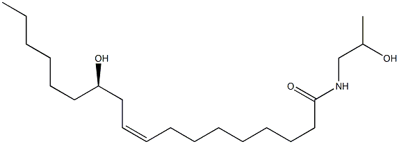 Ricinolic acid isopropanolamide Struktur