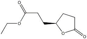 (R)-5-Oxotetrahydrofuran-2-propionic acid ethyl ester Struktur