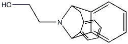 N-(2-Hydroxyethyl)-10,11-dihydro-5H-dibenzo[a,d]cyclohepten-5,10-imine Struktur