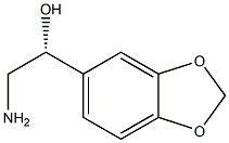 (R)-1-(1,3-Benzodioxole-5-yl)-2-aminoethanol Struktur