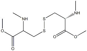 N,N'-Dimethylcystine dimethyl ester Struktur