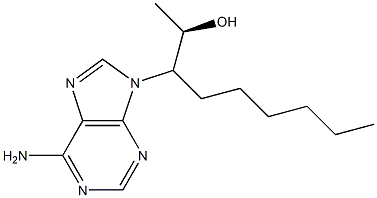 9-[(1R)-1-[(1R)-1-Hydroxyethyl]heptyl]-9H-purine-6-amine Struktur